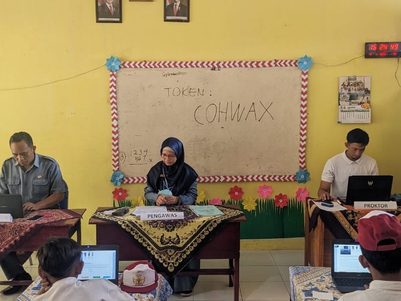 Pelaksanaan ANBK di SD Negeri 1 Banyuglugur: Penuh Drama Di Hari Pertama