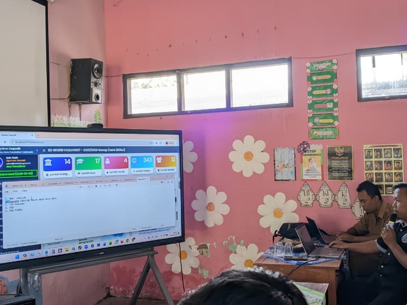 Rapat Operator Sekolah Dasar  Se-Kecamatan Banyuglugur